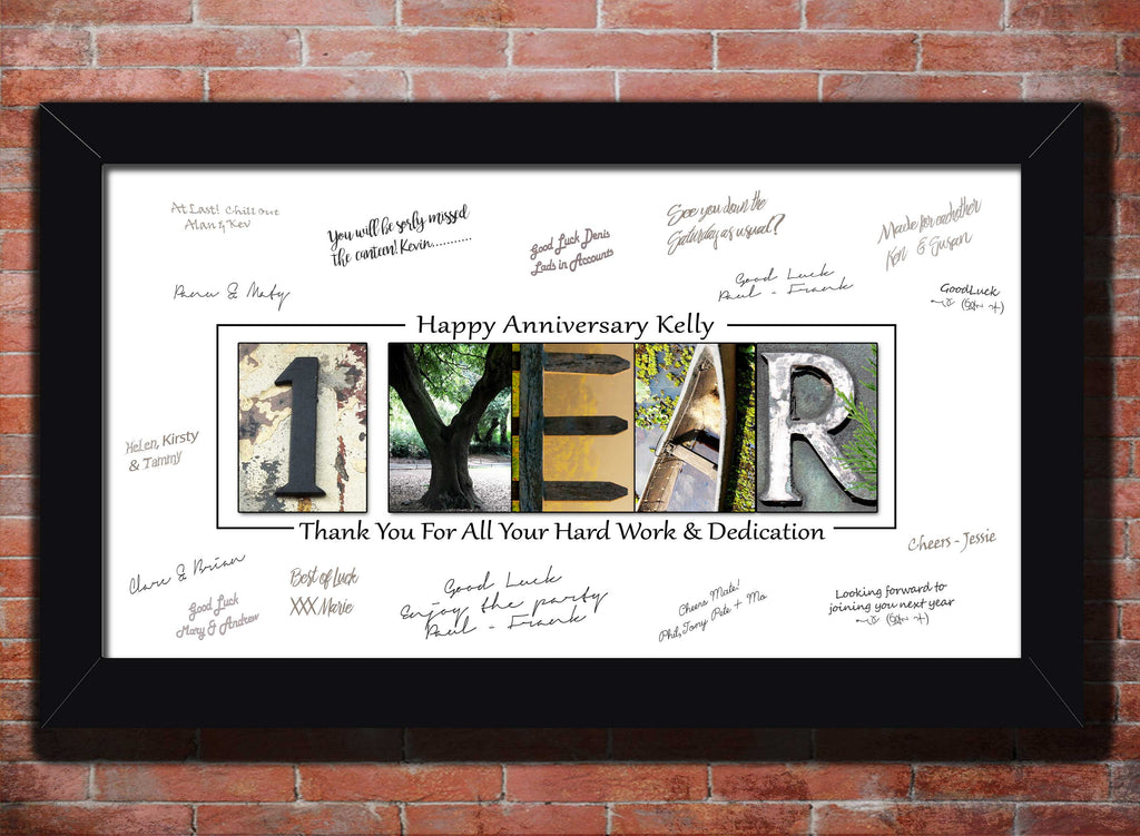 1 Year work anniversary gift