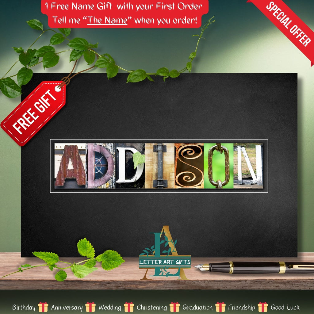 Addison Name Art Gift