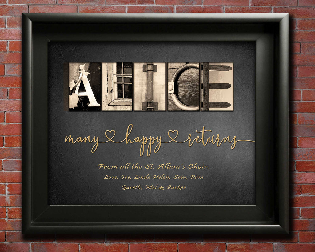 Wall Art > Personalized > Birthday Gift Ideas > for Her birthday