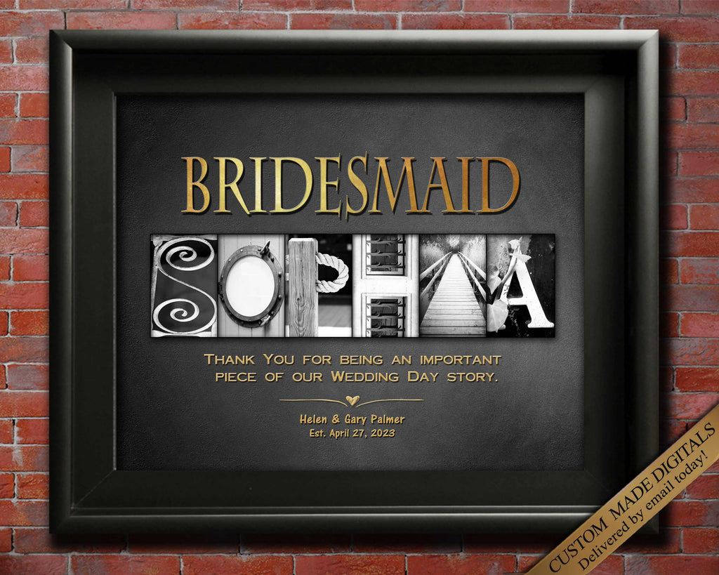 Personalized Gift for Bridesmaid
