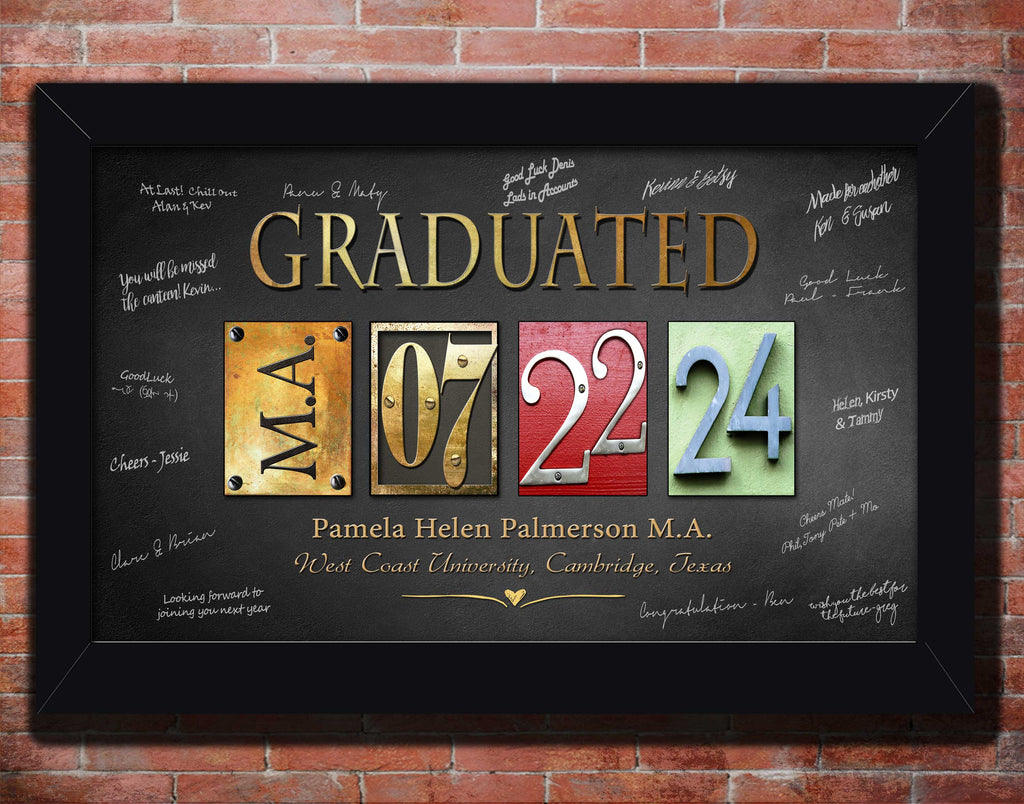 Best Graduation Party Gift Guest Book