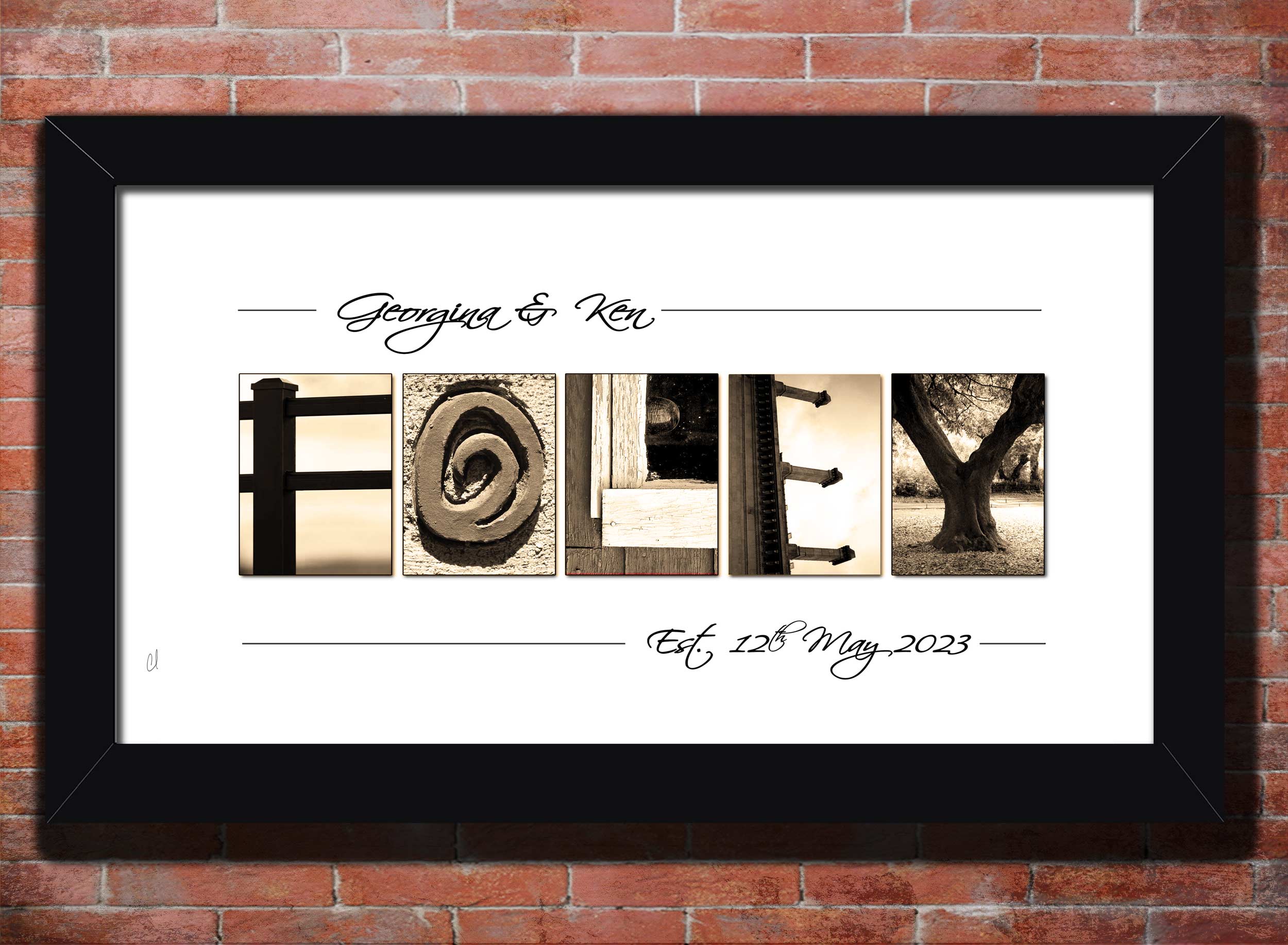 Personalized Wedding Gift, Wedding Gift for Brother, Wedding Gift for –  Letter Art Gifts