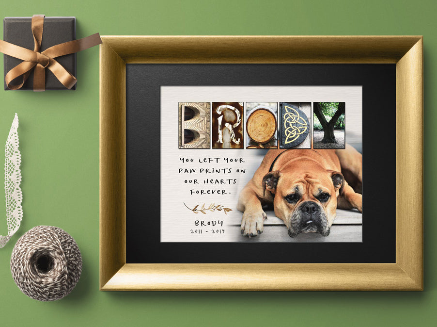 Gift for Dog Loss custom made