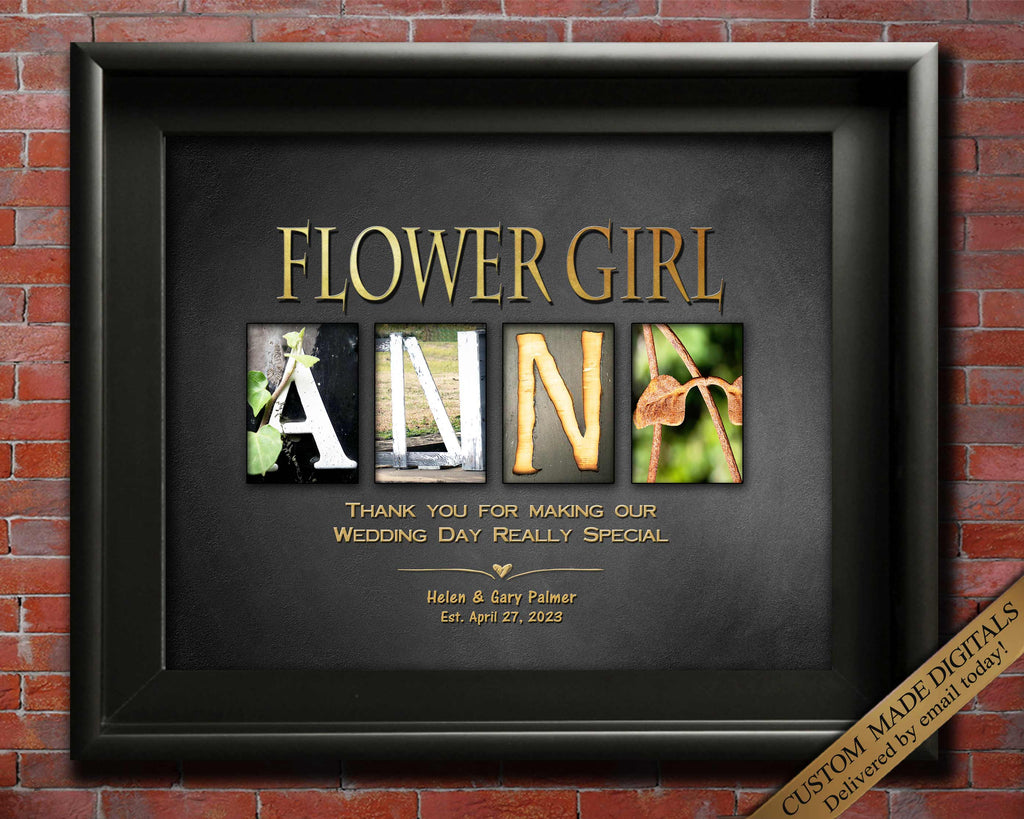 Personalized Gift for Flower Girl