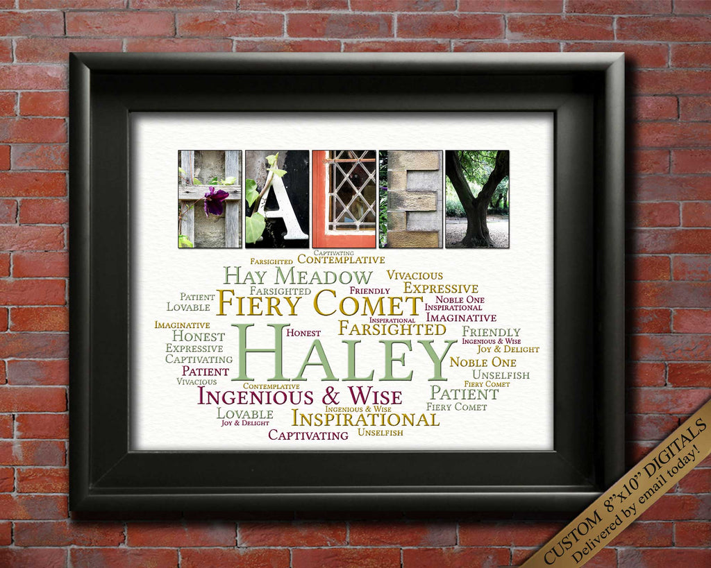 Haley Name Meaning Gifts for Girls