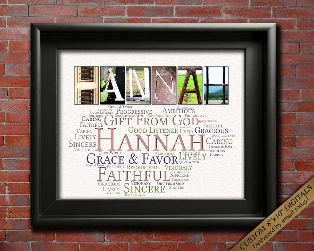 Hannah Name Meaning Gifts for Girls