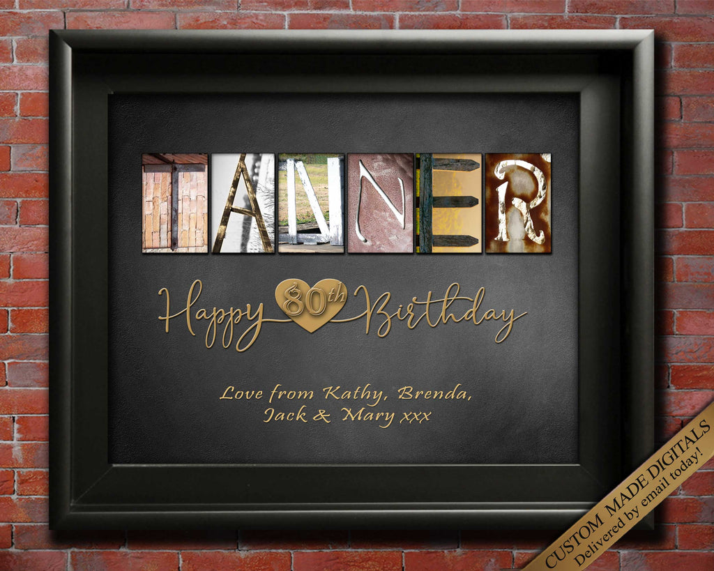 80th Birthday Gift