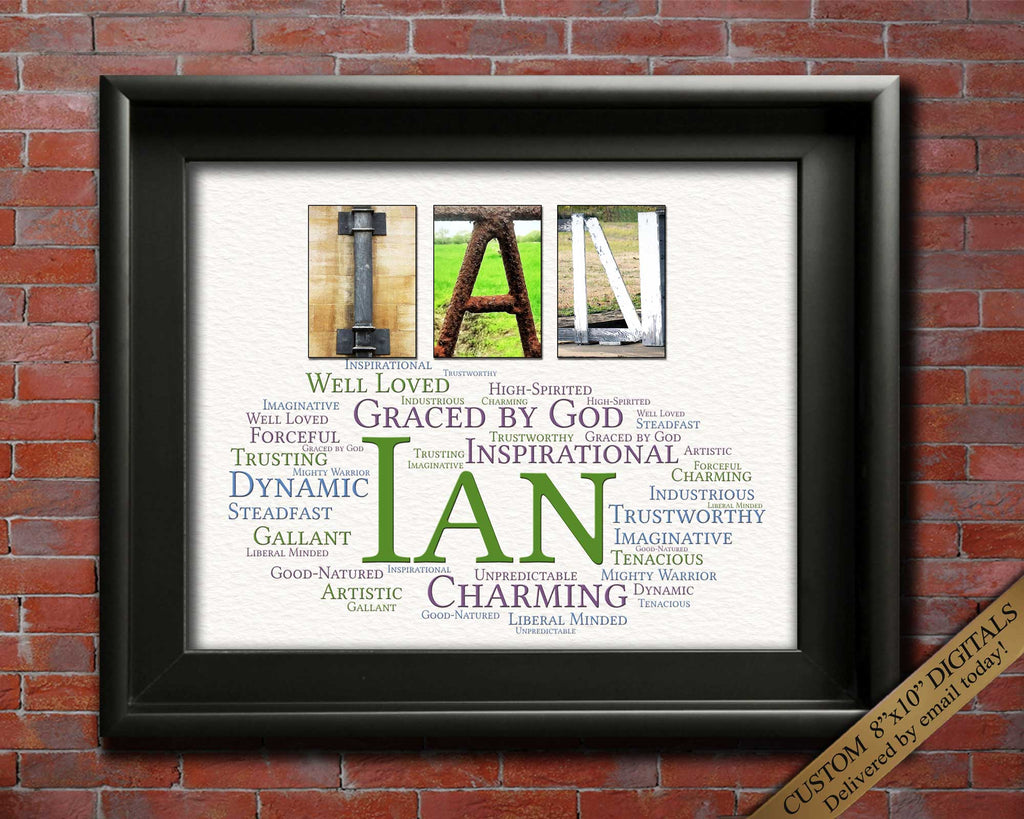 Ian Name Gift name origin heritage gift