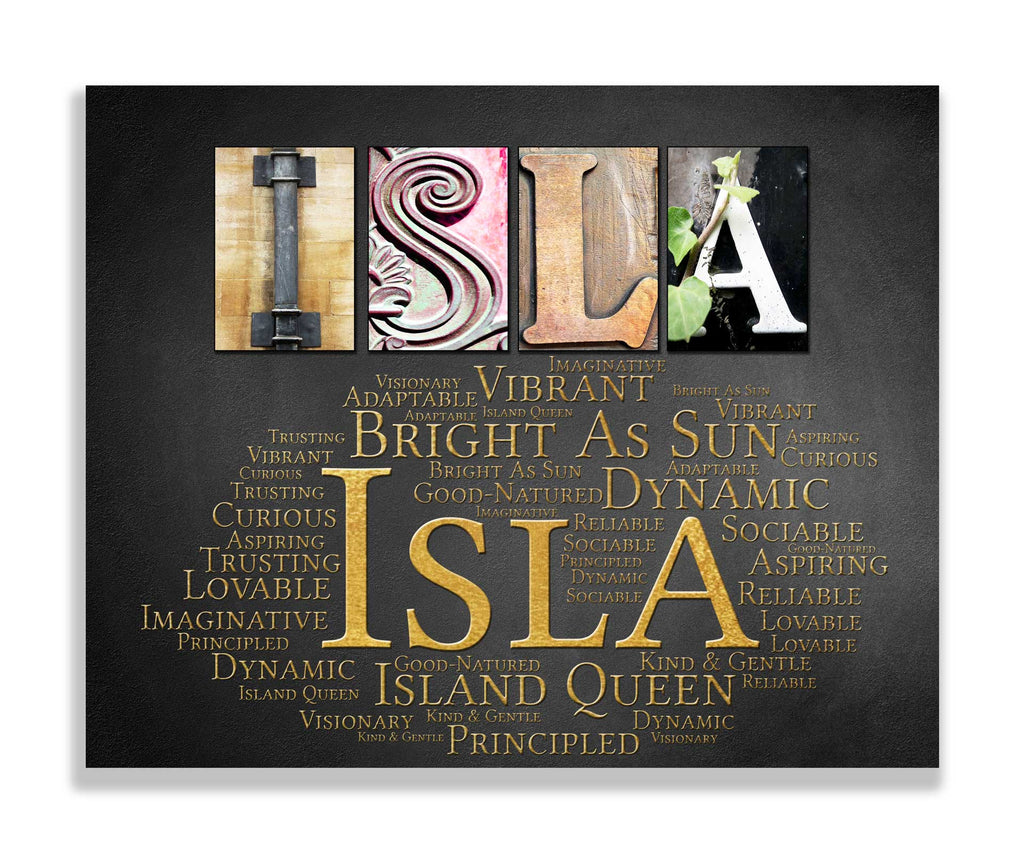 Isla Name Gift Print