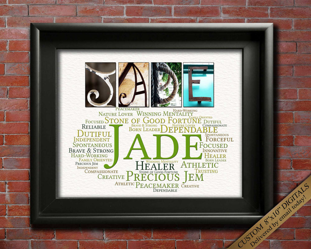 Jade Personalized Female Name gift
