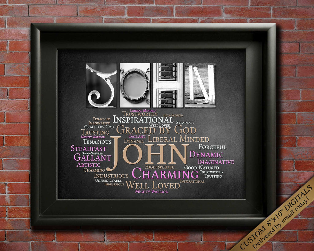 John Name Gifts for His Birthday