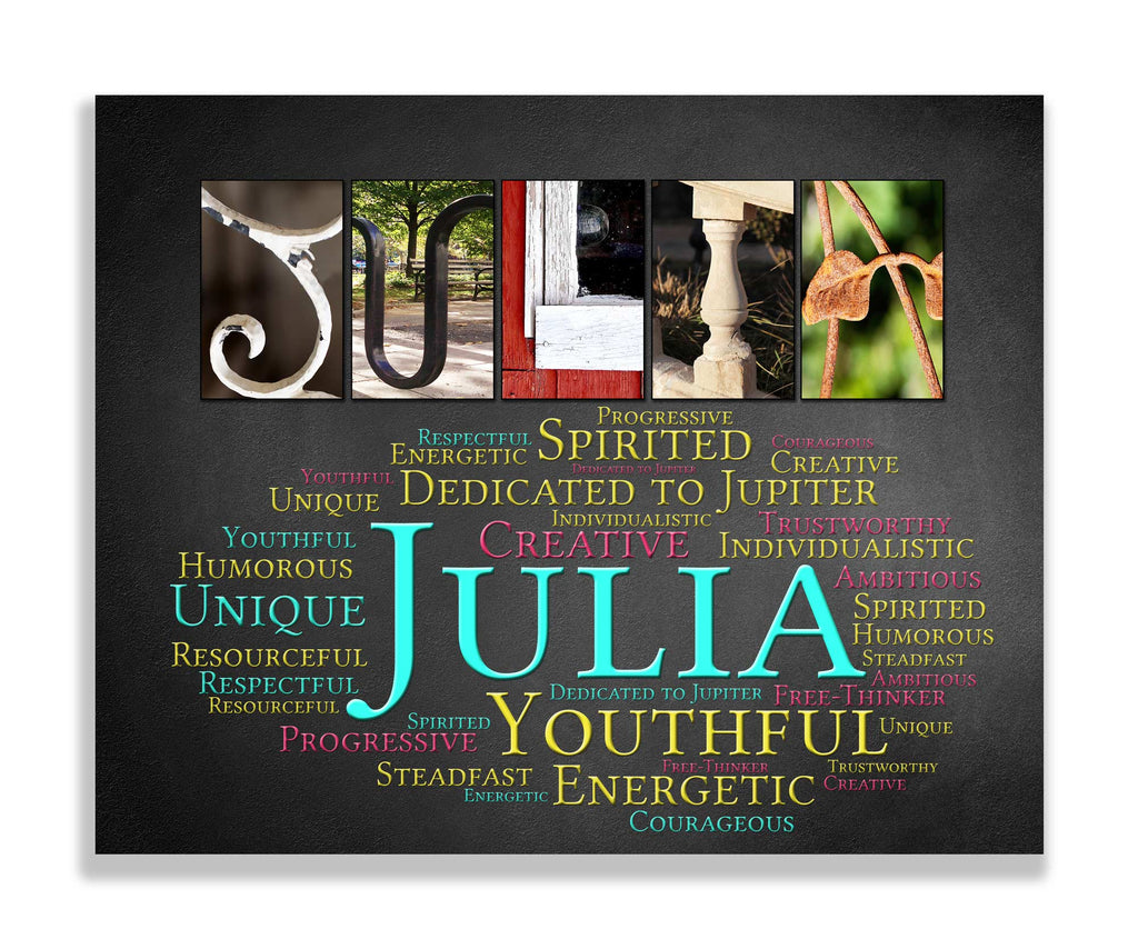 Julia Personalized Female Name gift