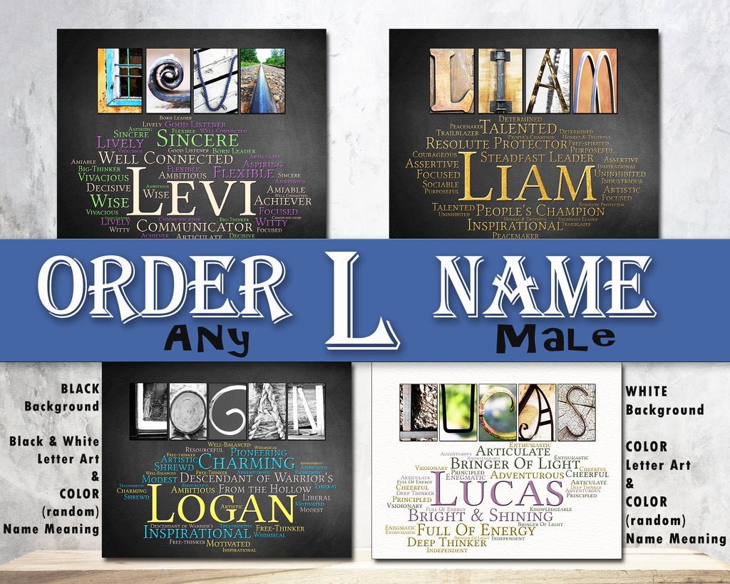 Boys Name Meaning Gifts for kids Birthday