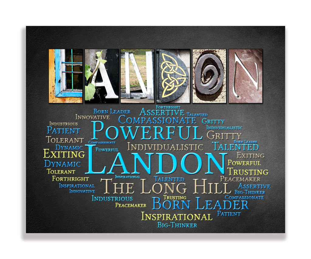 Boys Name Meaning Gifts for Landon