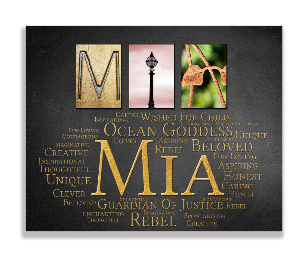 Mia Name Gifts for Girls