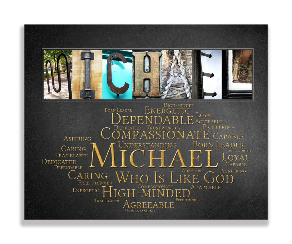Michael name gift for boys birthday graduation