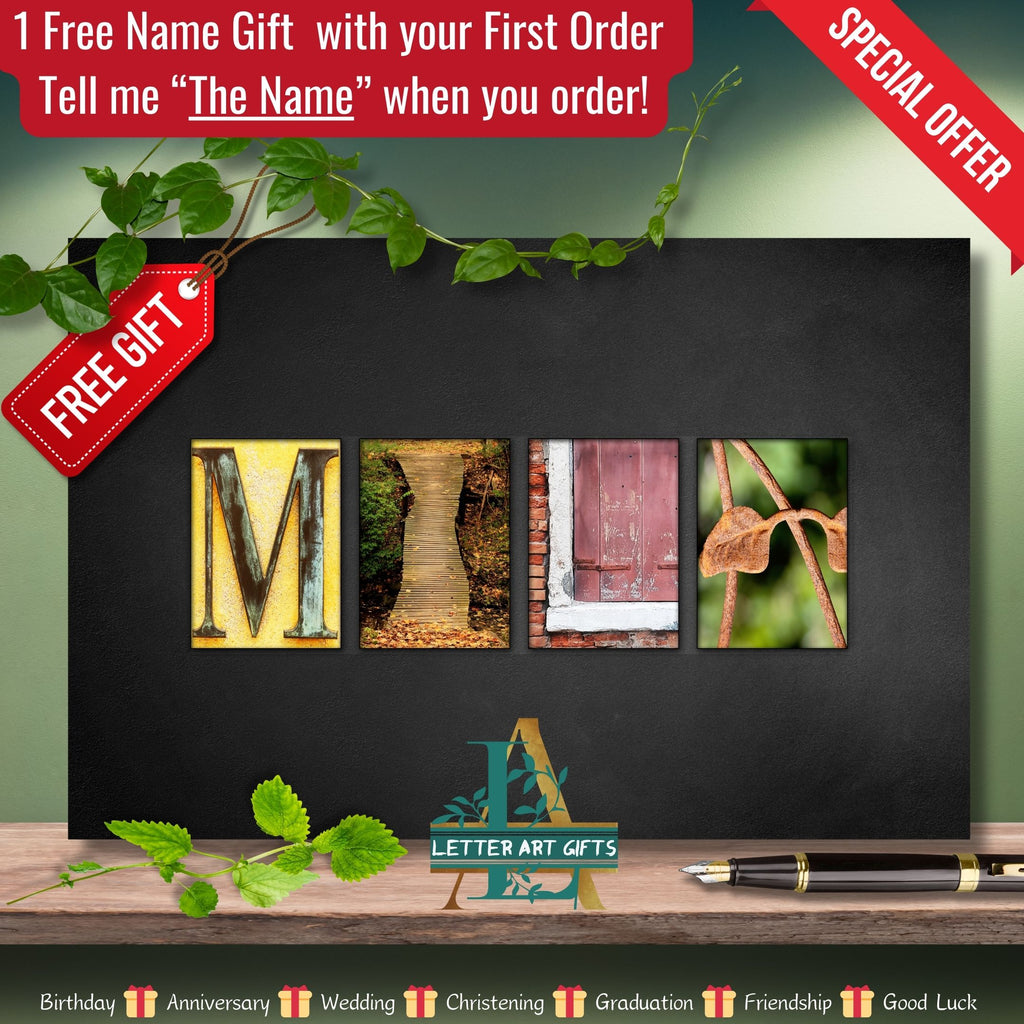 Mila Wall Art Free Name gift printable