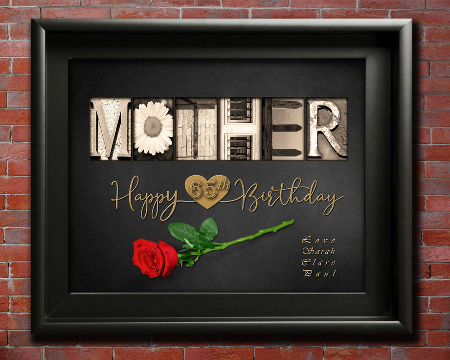Personalized Mom Birthday Mothers (Make your mom's birthday