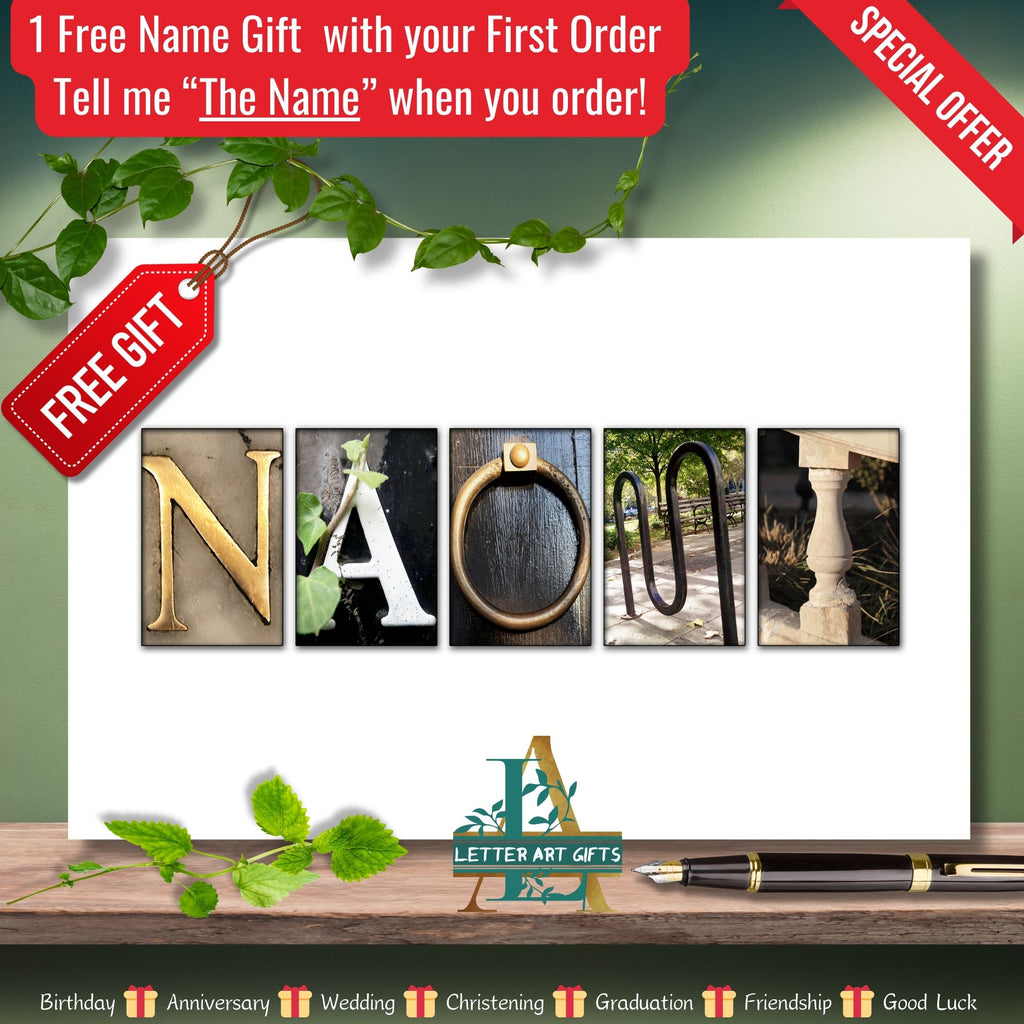 Naomi Birthday Gift Free Name gift printable