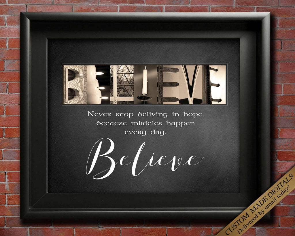 Believe Gift for self belief