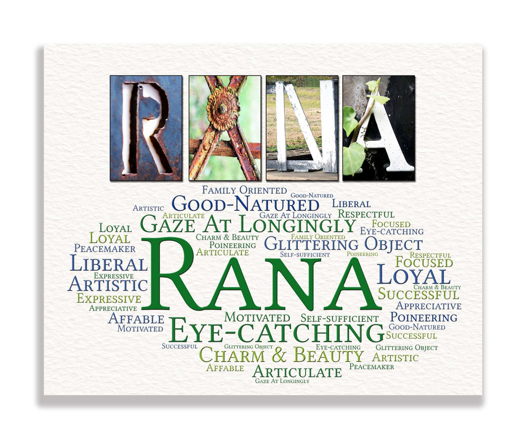 rana Personalized name Gifts for girls Birthday