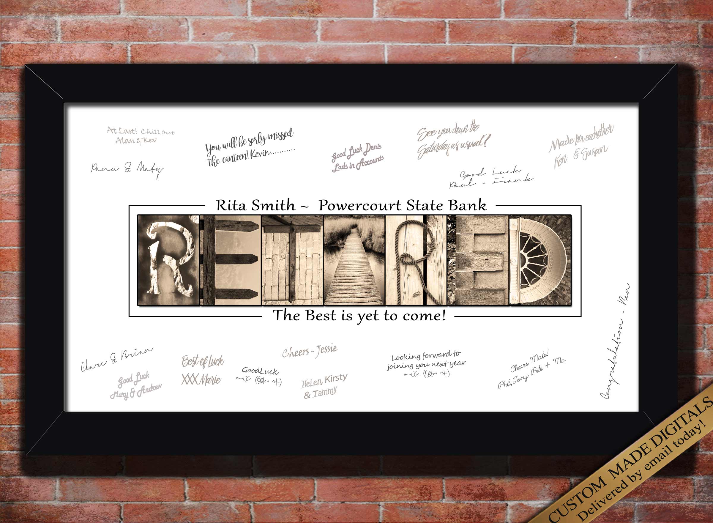 Retirement Gifts Retirement Sign, Retirement Party Ideas, Retirement Gifts For Men, Boss Gift, Co Worker Gifts, Leaving Present