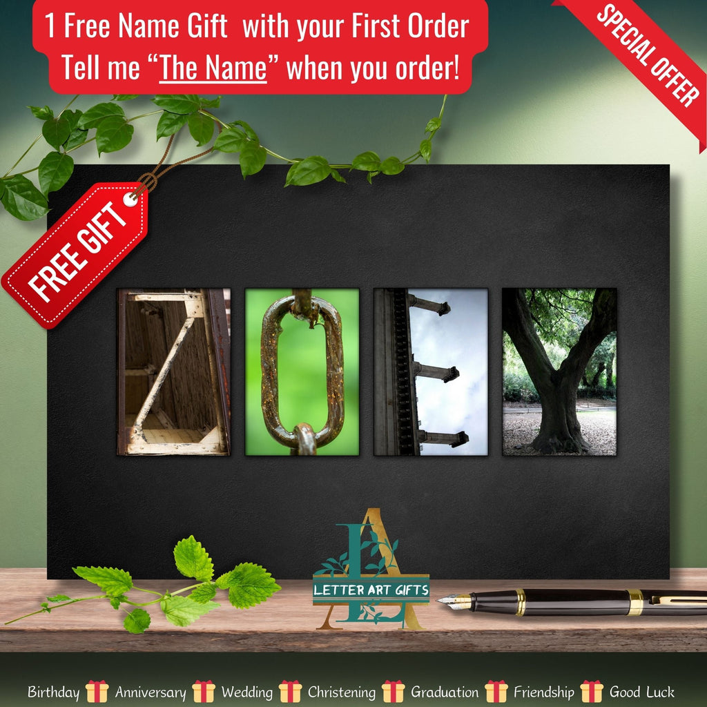 Zoey Free Name gift printable