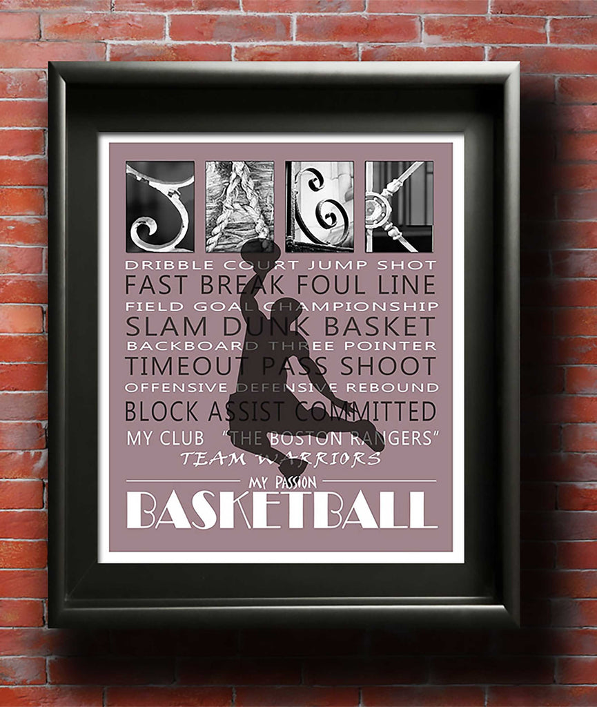 Best Basketball Gift Personalized