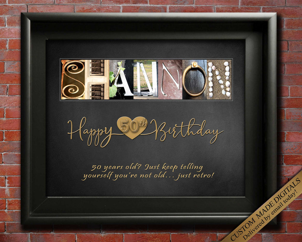50th Birthday Gift