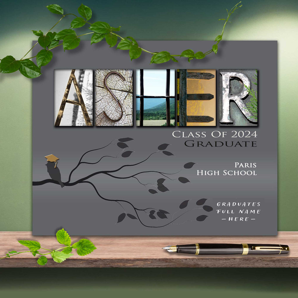 Personalized Graduation Gifts for High School & College – Custom Letter ...