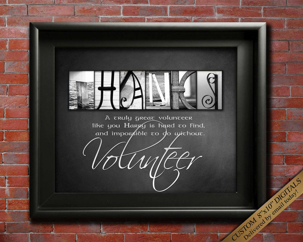 Gift for volunteer printable