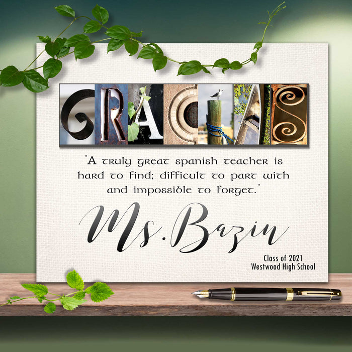 Gift for Spanish teacher