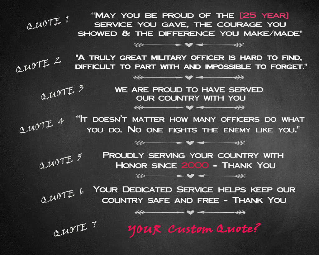 Quotes for Military Service