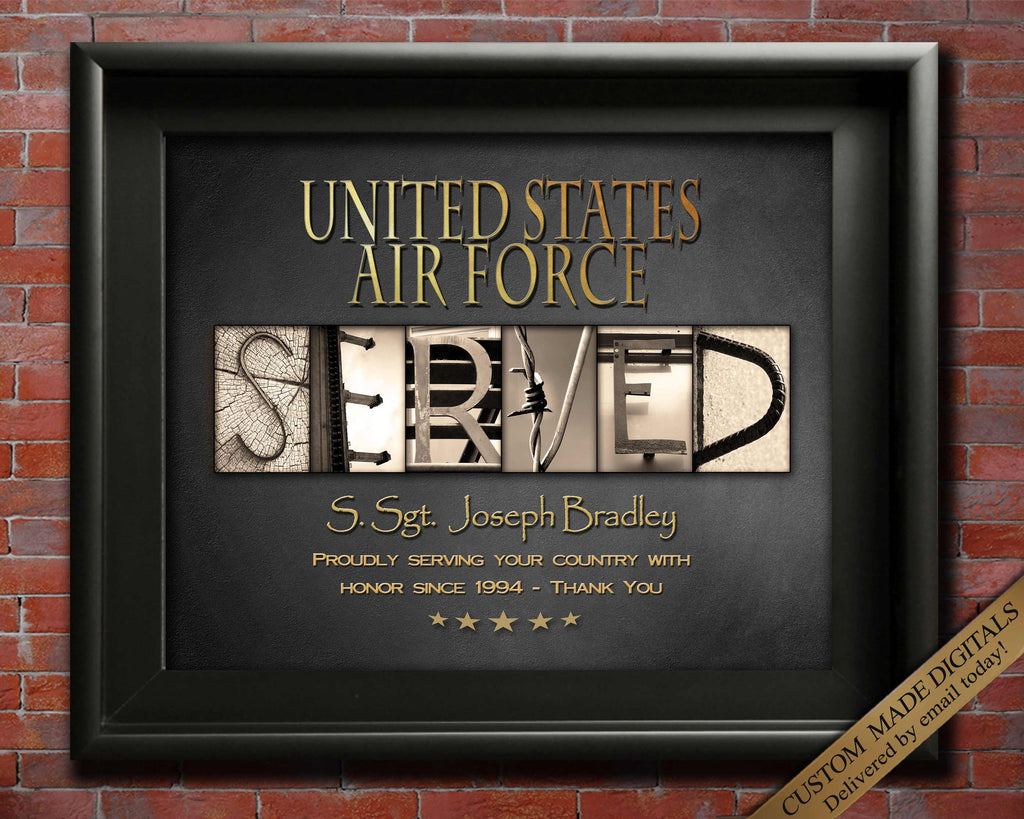 US Air Force Gift Military Service