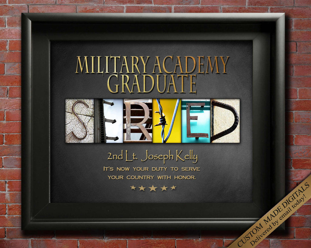 Gift for Military Academy Graduate Service