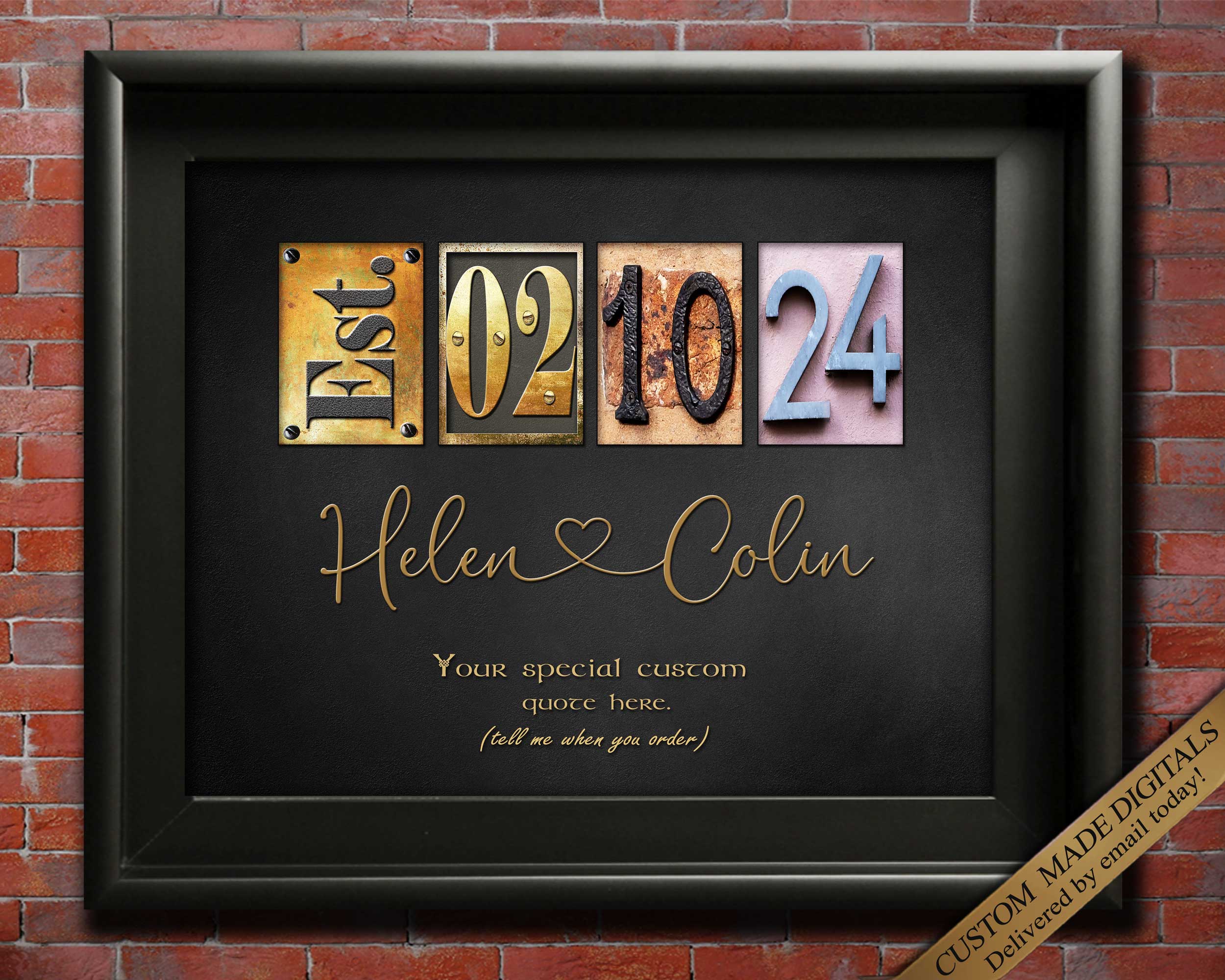 11th Anniversary Gift Ideas 11 Year Wedding Anniversary Gifts Steel Anniversary Gift Any Date