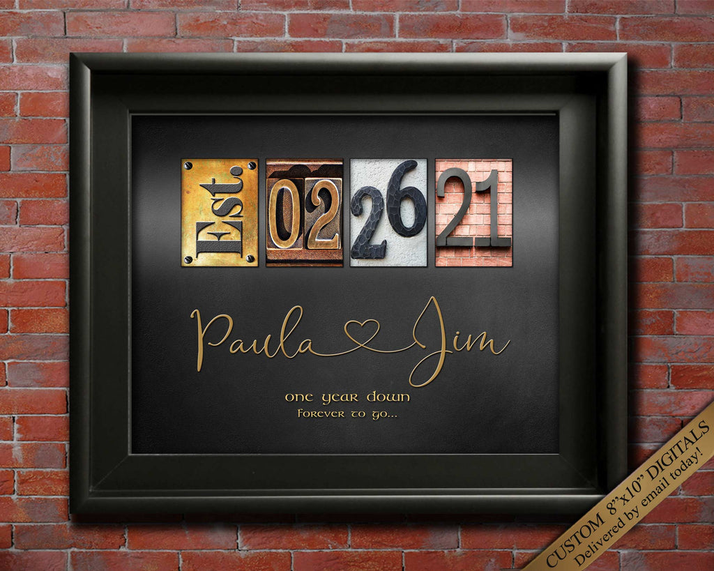 Personalized Anniversary gift