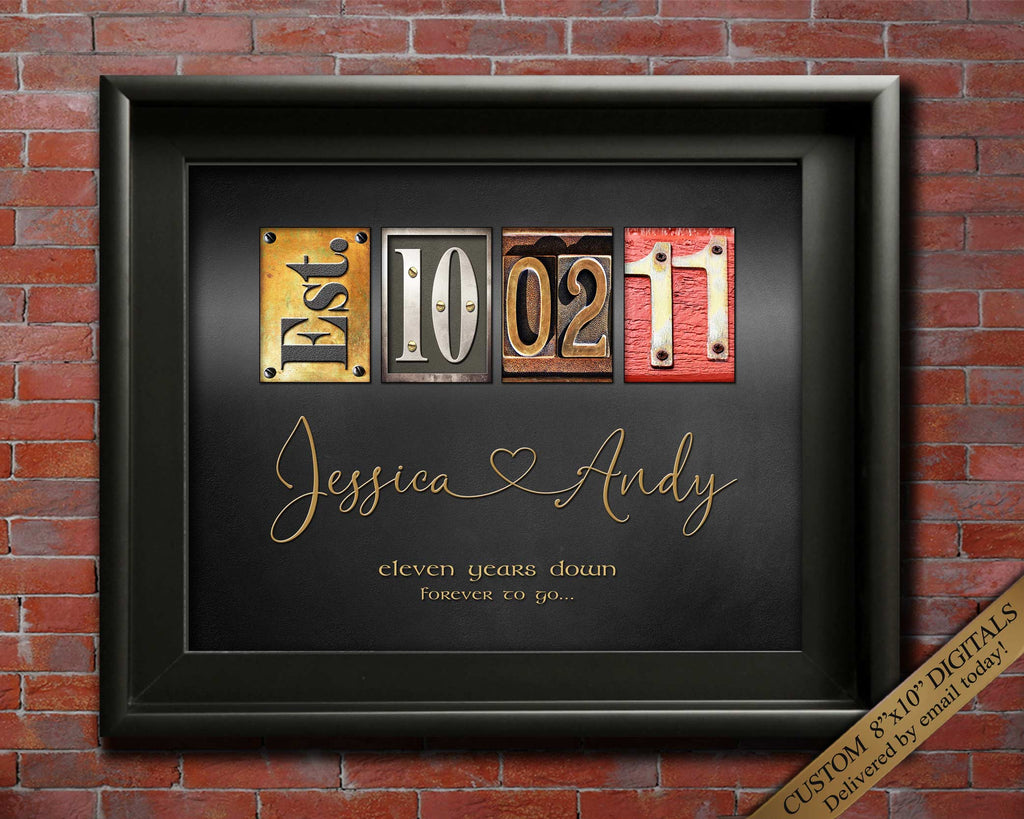 Personalized Anniversary gift