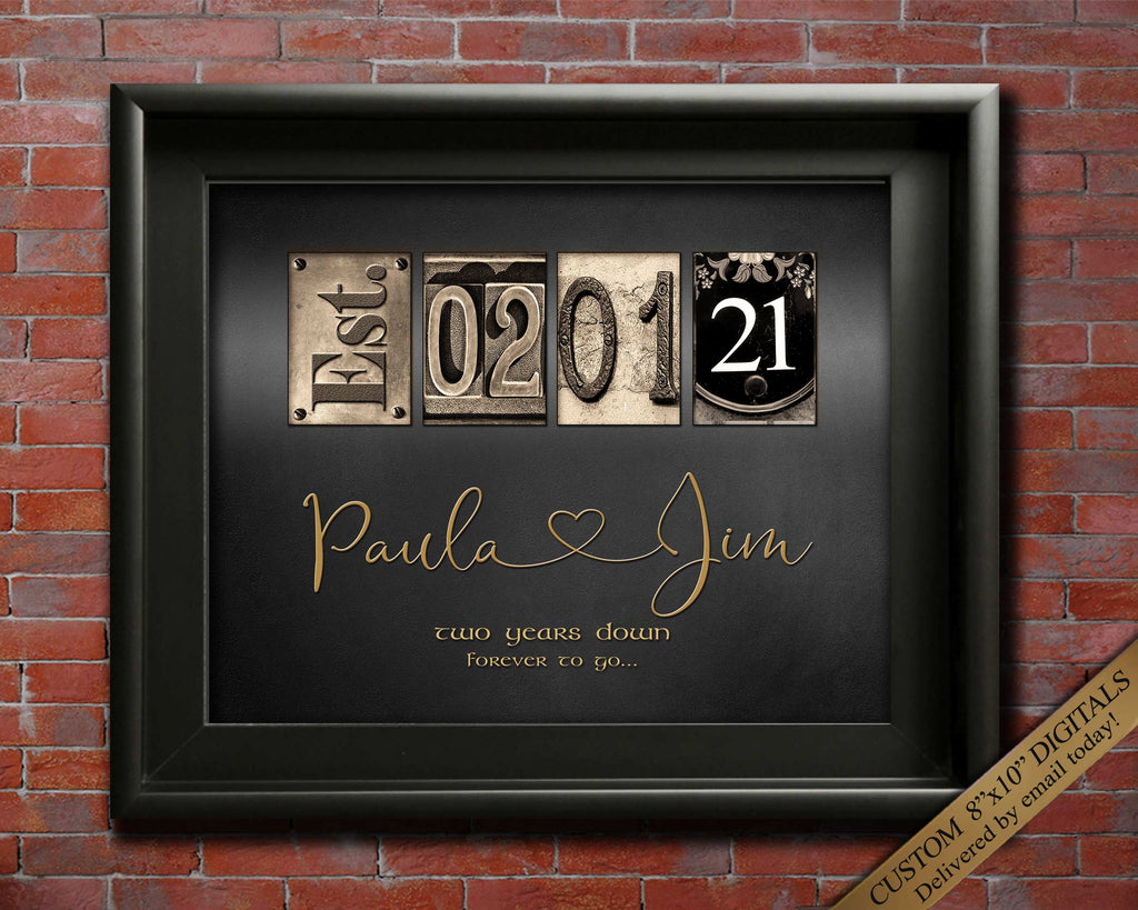 2nd Anniversary Gift for her