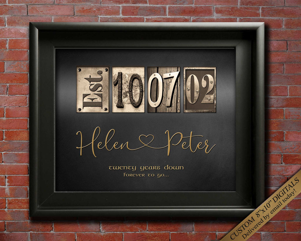 Personalized Anniversary gift
