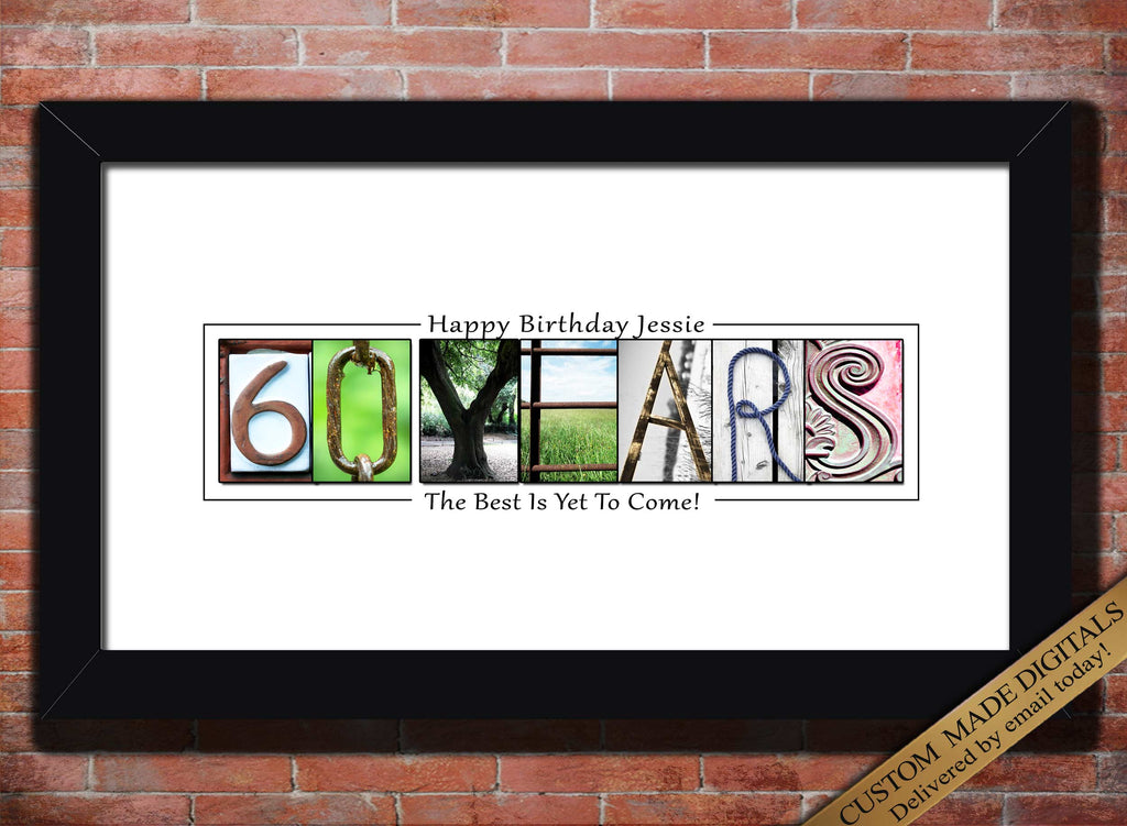 Cheers to 60 years  Birthday Guest Book Printable