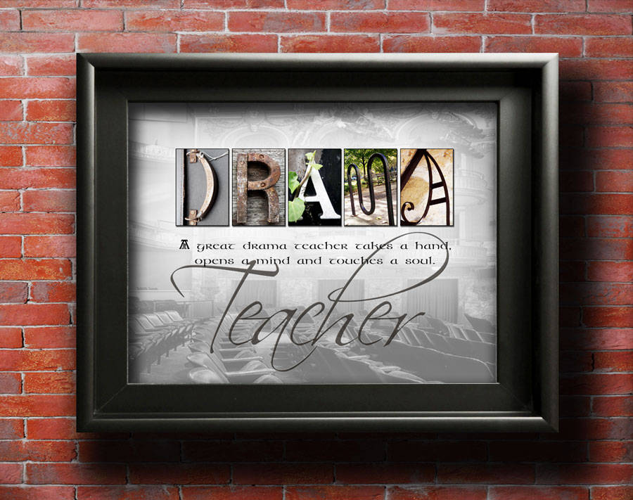 A great Drama Teacher Gift