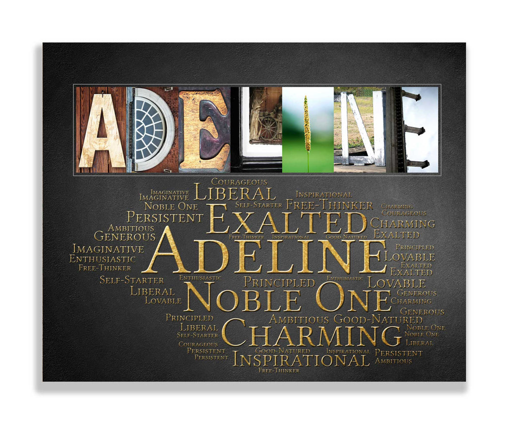 Adeline Name Art Gift