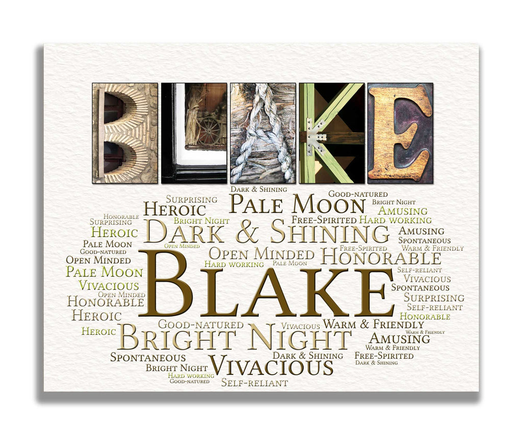 Blake Name Meaning Printable Unique Art