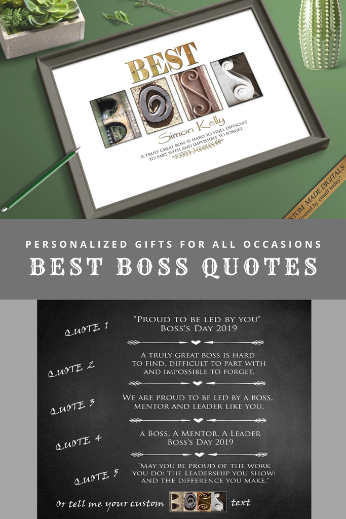 Personalized best boos gifts