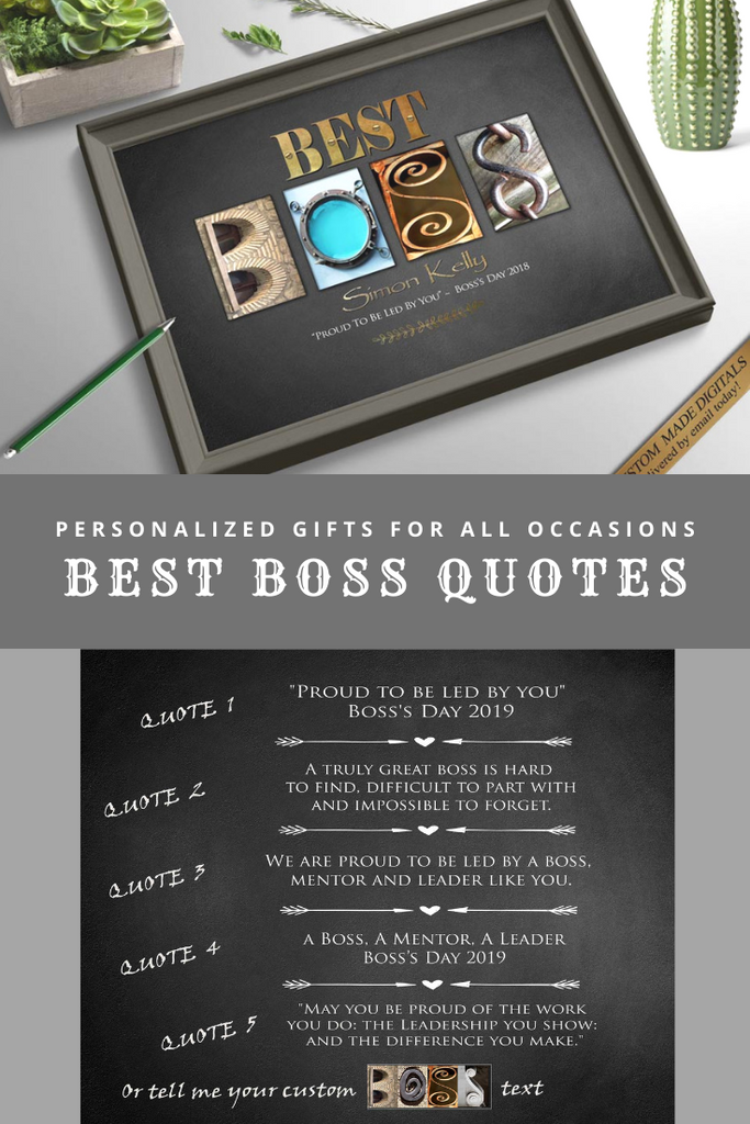 What gift to give the boss