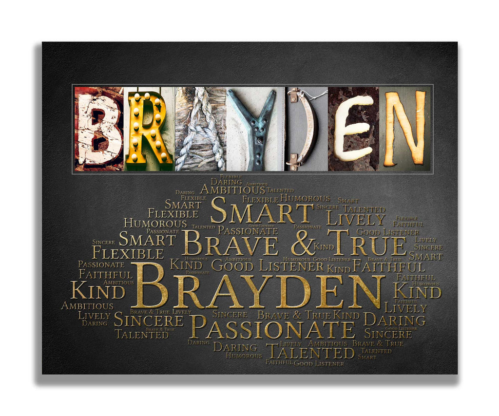 Brayden Name Origin Gift Idea for Birthday Christmas Christening