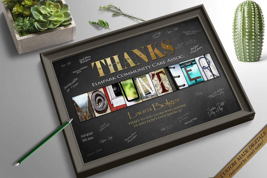Volunteer Gift Appreciation Digital Print