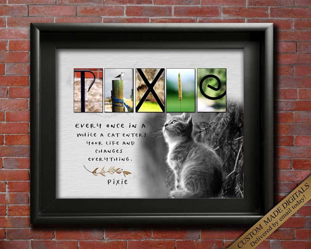 Custom Cat Lover Quote Gift for Christmas