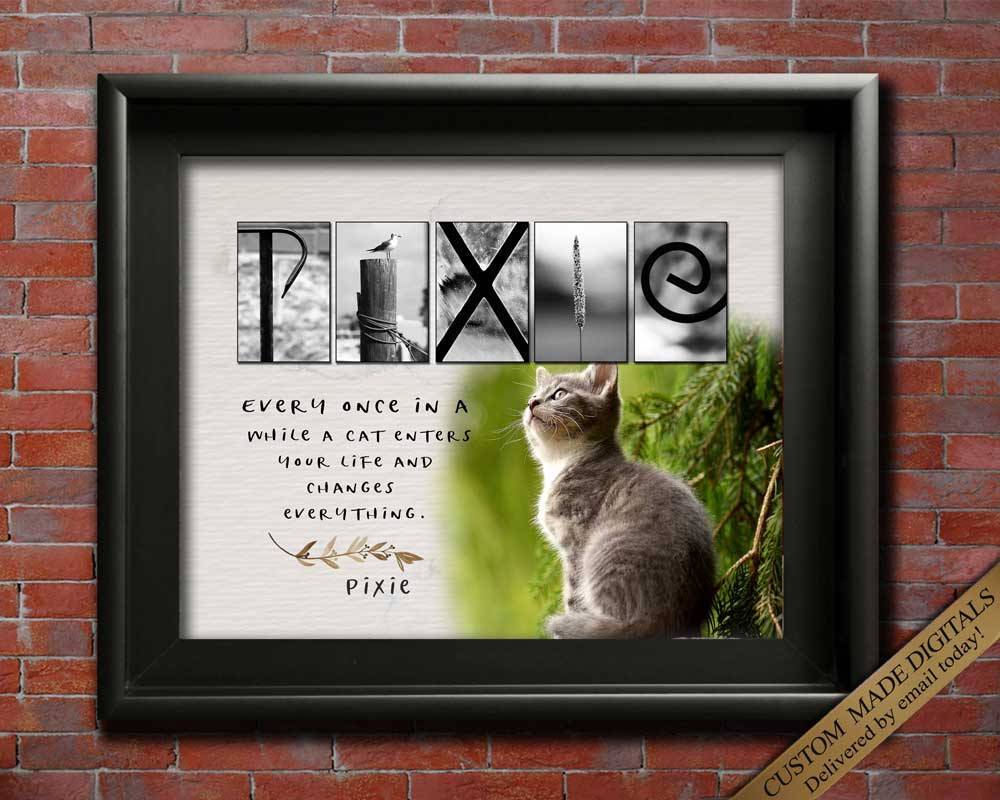 Custom Cat gift for cat lady